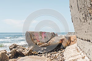 Sunken City Graffiti Wall