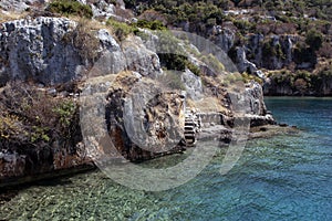 Sunken City, Kekova, Turkey, Scene 10 photo