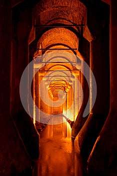 Sunken palace or Basilica Cistern photo