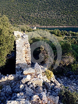 Sunken ruins of Simena