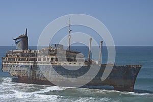 Sunken ship