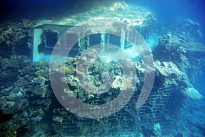 Sunken ship