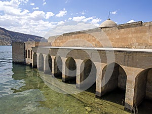 Sunken Village in Halfeti, Gaziantep - Turkey