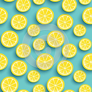 Sunkist seamless pattern