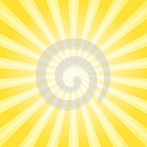 Sunlight abstract background. Powder yellow color burst background.