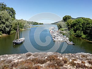 Sunlight along the Rhine