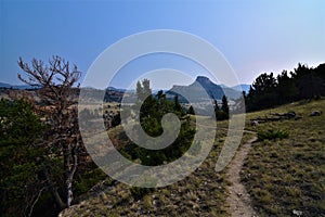 Sunlight creek basin near Cody Wyoming photo