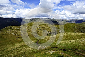 Sunlight on the fells