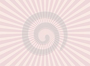 Sunlight horizontal background. Pink color burst background. Vector illustration