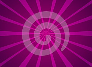 Sunlight horizontal background. Purple color burst background. Vector illustration