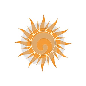 sunlight icon vector