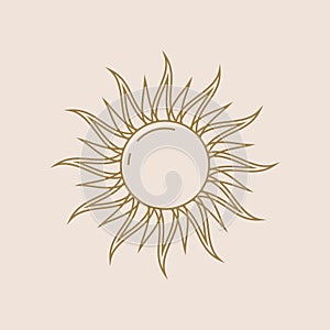 sunlight icon vector