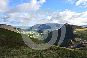 Sunlight on Newlands Valley