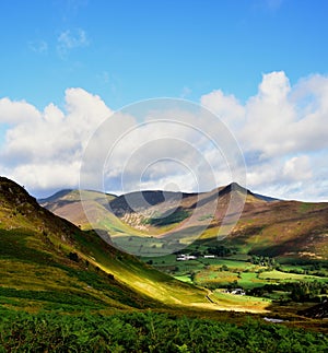Sunlight on the Newlands Valley