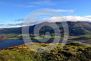 Sunlight over Bassenthwaite Lake