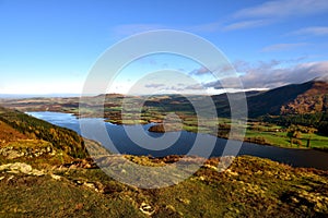 Sunlight over Bassenthwaite Lake