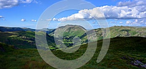 Sunlight over the Deepdale Valley