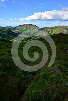 Sunlight over the Deepdale Valley
