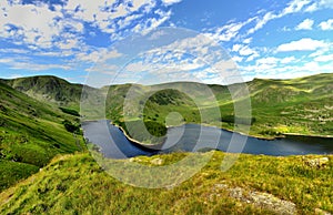 Sunlight over Mardale Head Haweswater