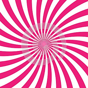 Sunlight retro faded background. pink color burst background. Vector vertical illustration