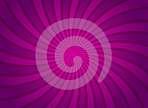 Sunlight spiral abstract background. purple burst background. Vector illustration