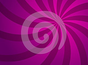 Sunlight spiral abstract background. purple burst background