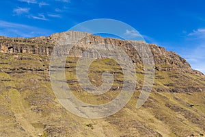Sunlit Cliffs, Lesotho