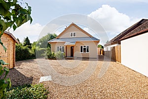 Sunlit detached house