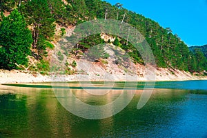 Sunnet Lake, Green Forests, Bolu, Turkey