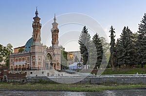 The Sunni Mosque or the Mukhtarov Mosque in Vladikavkaz, Russia