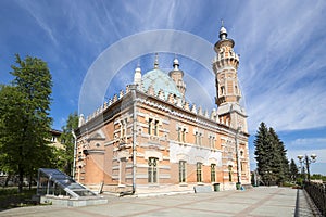 The Sunni Mosque or the Mukhtarov Mosque in Vladikavkaz, Russia