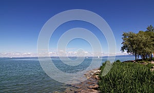 On a sunny afternoon on the Lake of Constance