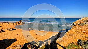 Sunny beach in Australia