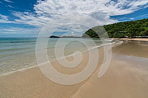 Sunny beach in Koh Samet Island, Rayong, Thailand