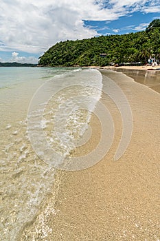 Sunny beach in Koh Samet Island, Rayong, Thailand