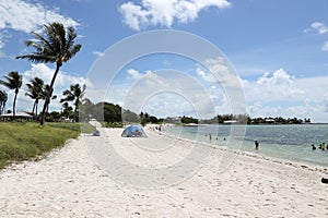 Sunny beach, Marathon, Florida