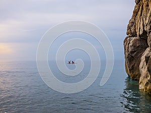 Soleggiato Spiaggia il mare onde sul vitello 