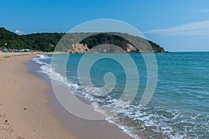 a sunny day at a beach in Karadere.