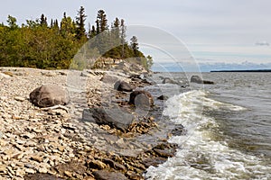 Sunny Day on a Canadian Beach