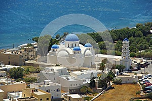 A sunny day and the church of Timiou Stavro