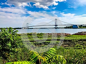 Sunny day at Ferry Point Park.