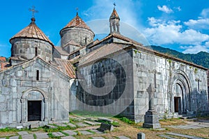 Sunny day at Haghpat Monastery Complex in Armenia