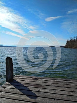 A sunny day at lake starnberg