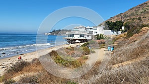 Sunny day at Malibu Beach - California - USA