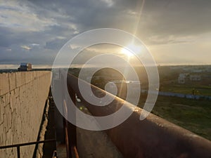 A sunny day on Overbridge