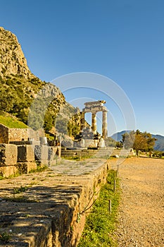 Delfos Oracle, Peloponese, Greece photo