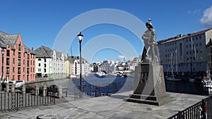 Sunny day in Ãâ¦lesund