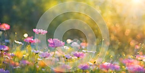 Sunny days warmth captured in a round blur embodying the essence of smooth summer