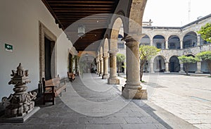 Sunny exterior view of the Government Palace