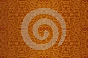 Sunny geometric art with seamless abstract pattern